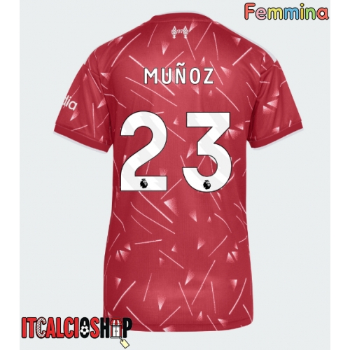Liverpool Victor Munoz #23 Prima Maglia Femmina 2026-27 Manica Corta